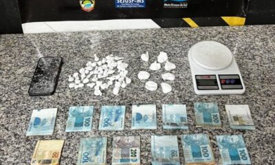 traficante-da-modalidade-'delivery'-e-preso-com-porcoes-de-cocaina-em-dourados