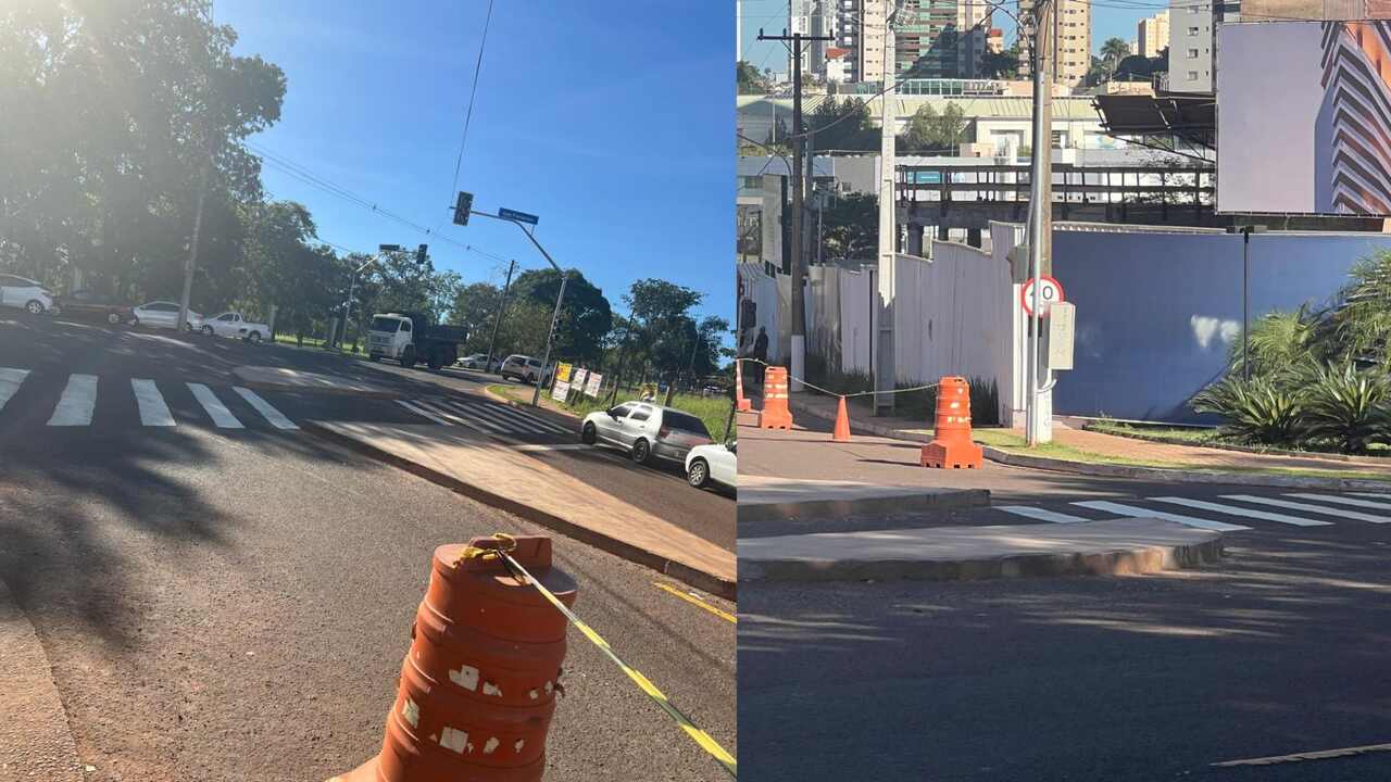 motoristas-reclamam-de-canteiro-'quase-invisivel'-em-rua-de-campo-grande:-'a-gente-nao-consegue-enxergar'