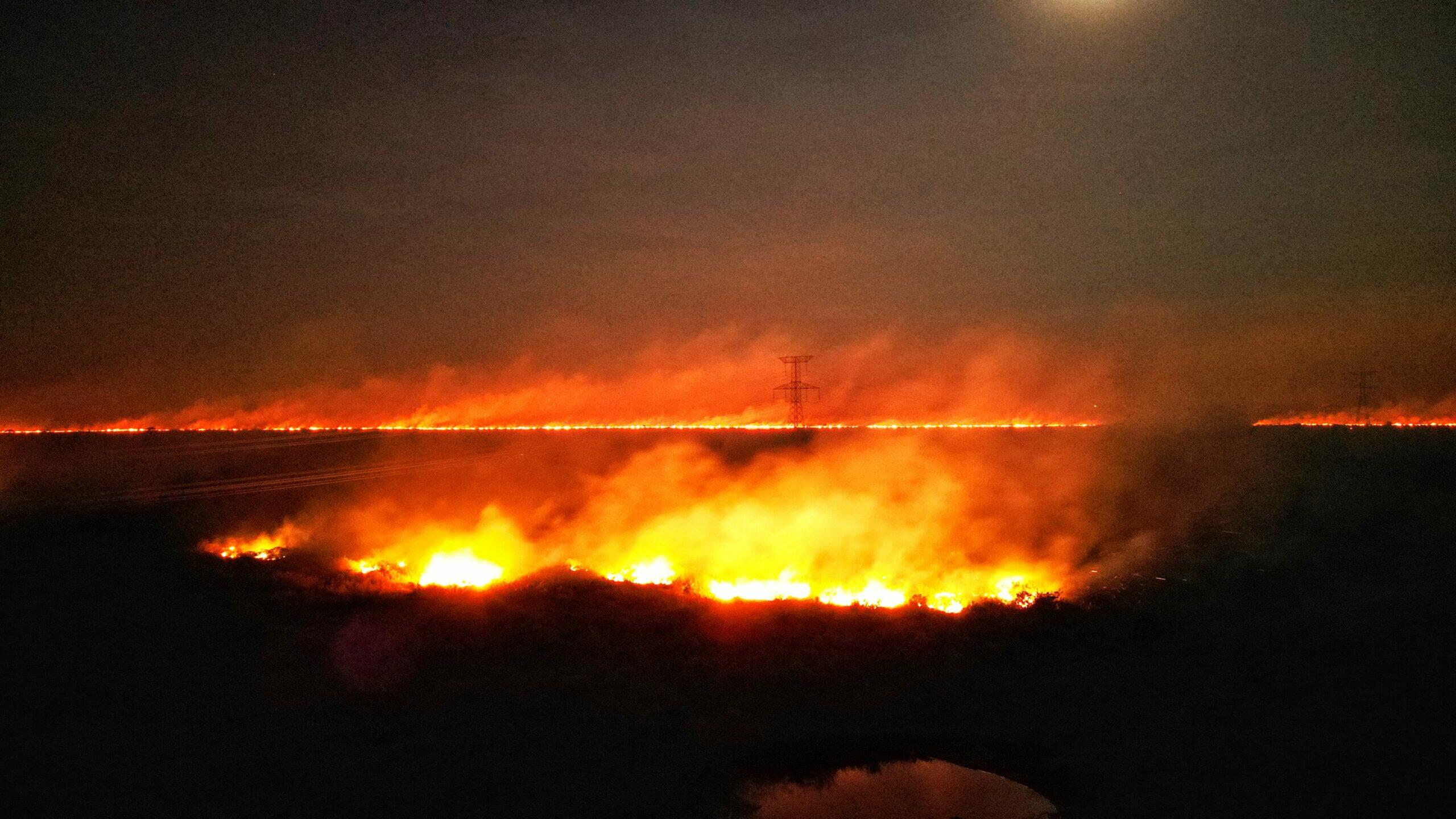 'cordao-de-fogo'-cerca-rodovia-e-causa-panico-entre-motoristas-na-br-262
