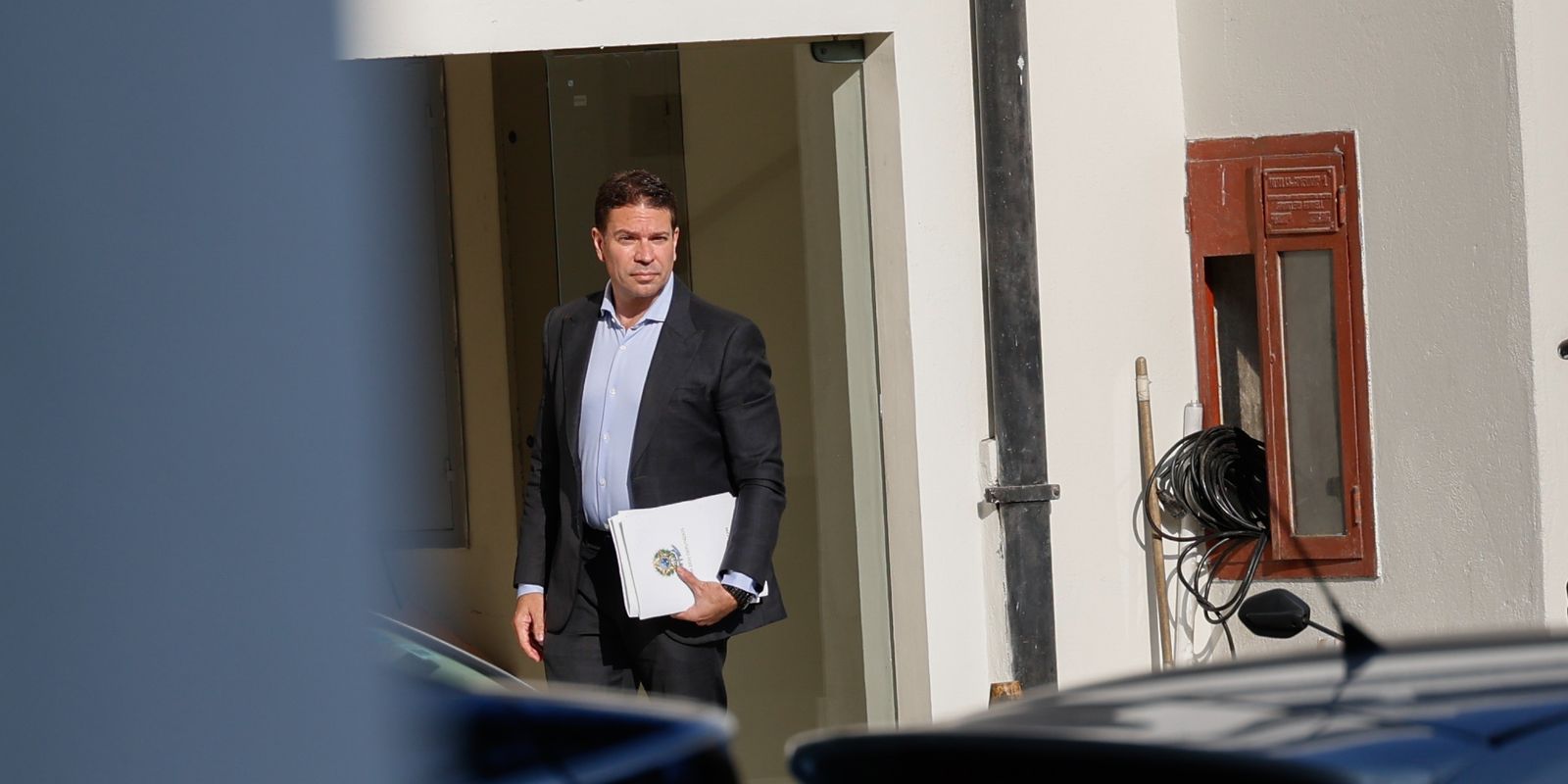 ramagem-comparece-a-sede-pf-no-rio-para-depor-sobre-uso-ilegal-da-abin
