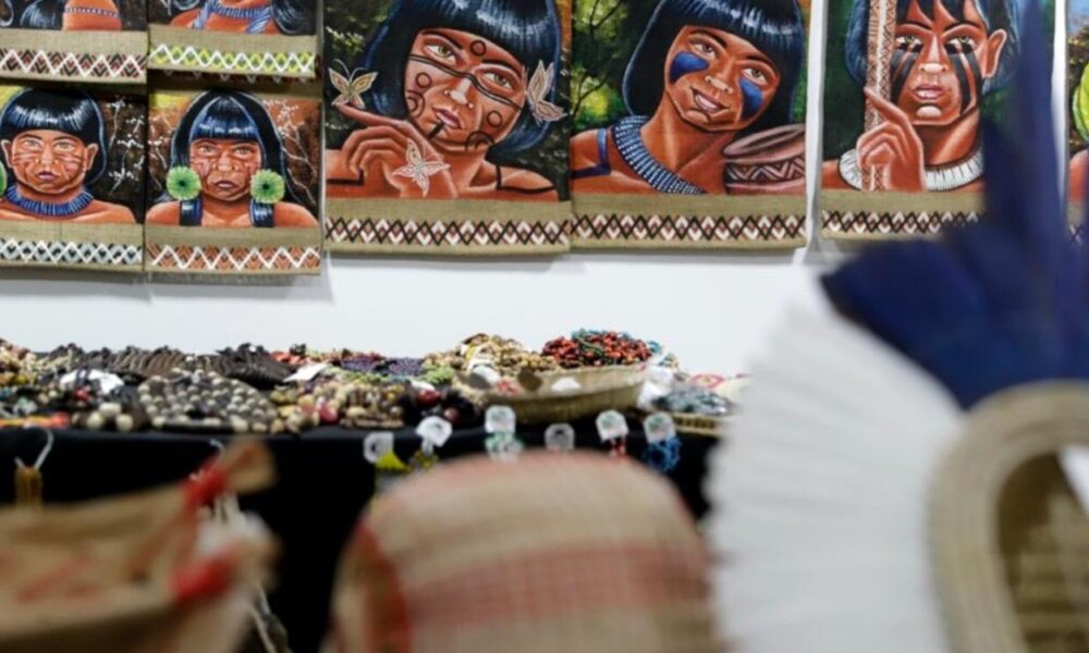 indigenas-expoem-pecas-de-artesanato-em-brasilia-e-pedem-visibilidade