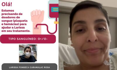 amigos-pedem-doacao-de-sangue-para-ajudar-no-tratamento-de-larissa-contra-a-leucemia