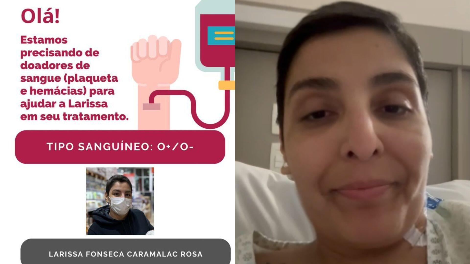 amigos-pedem-doacao-de-sangue-para-ajudar-no-tratamento-de-larissa-contra-a-leucemia