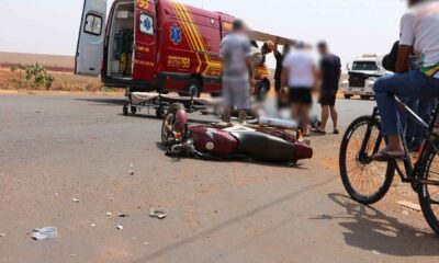 motociclista-fica-ferido-ao-ser-atingido-por-carro-em-avenida-de-chapadao-do-sul