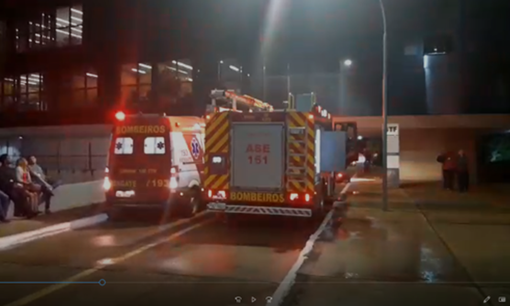 stf-tem-principio-de-incendio;-servidores-sao-retirados-do-predio