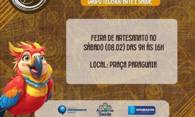 feira-de-artesanato-tecendo-arte-e-saude-acontece-neste-sabado-na-praca-paraguaia-–-portal-prefeitura-de-dourados