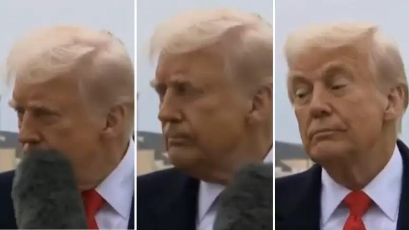 video:-trump-e-atingido-por-microfone-no-rosto-durante-entrevista-e-reage:-'voce-viu-isso?'