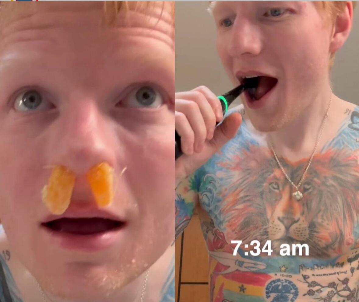 ed-sheeran-viraliza-ao-“zoar”-rotinas-matinais-de-influencers