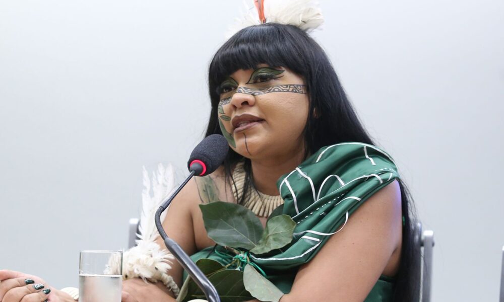 celia-xakriaba-denuncia-ao-stf-violencia-policial-durante-marcha