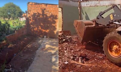 'precisamos-de-pedreiro':-influencer-volta-dos-eua-e-demole-casa-de-seguidora-para-construir-outra