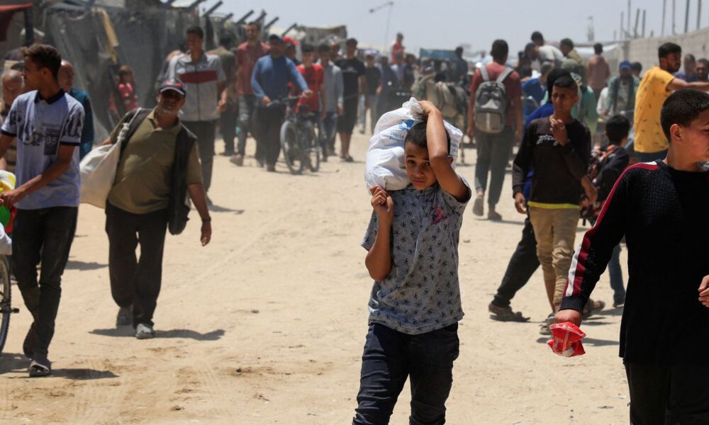 gaza-tem-40-mortos,-metade-perto-de-local-de-distribuicao-de-alimentos