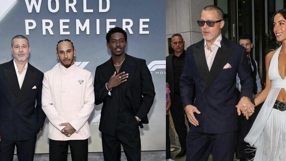 brad-pitt-e-estrelas-de-“f1”-desfilam-no-tapete-vermelho-em-nova-york