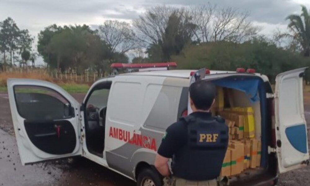 traficante-e-preso-com-1,5-tonelada-de-maconha-em-falsa-ambulancia