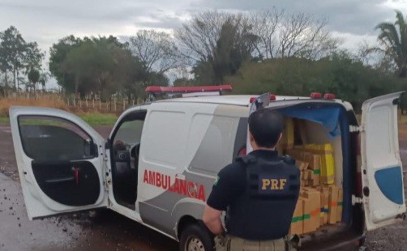 traficante-e-preso-com-1,5-tonelada-de-maconha-em-falsa-ambulancia