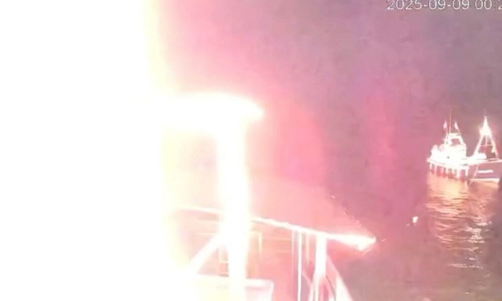 flotilha-para-gaza-relata-segundo-ataque-de-drone-contra-barco