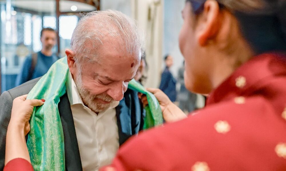 lula-chega-a india-e-primeiro-compromisso-e-cupula-sobre-ia